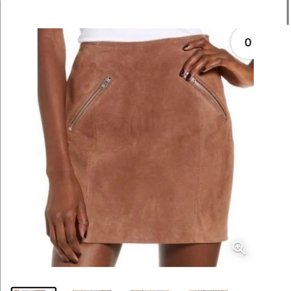 Blank NYC Dresses & Skirts - BlankNYC suede skirt in coffee bean size 25. Worn once